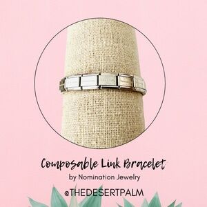 Nomination Composable Base Link Bracelet | Stainless Steel | 18 Links